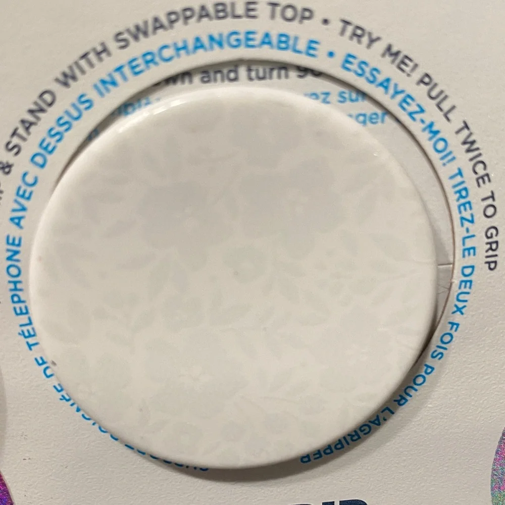 PopSocket PopGrip Iridescent White